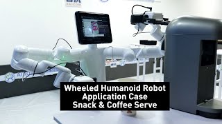 Mercury Usecase | Explore How the Wheeled Humanoid Robot Serves As A Snack and Coffee Waiter #robot