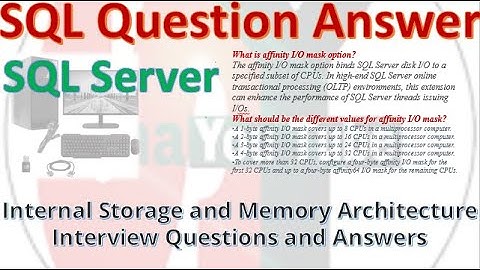 SQL Server Internal Storage and Memory Architecture-3 || SQL Server