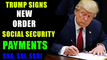 Trump Signs New Order — Social Security Payments Hit With a Big Increase