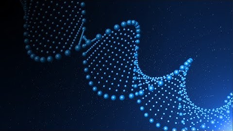 DNA Rotation Loop Animation in space with Dust | After effect