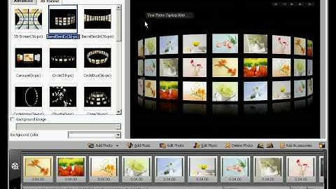 How to create 3d wall flash photo gallery - flash slideshow