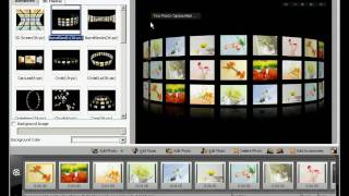 How to create 3d wall flash photo gallery - flash slideshow