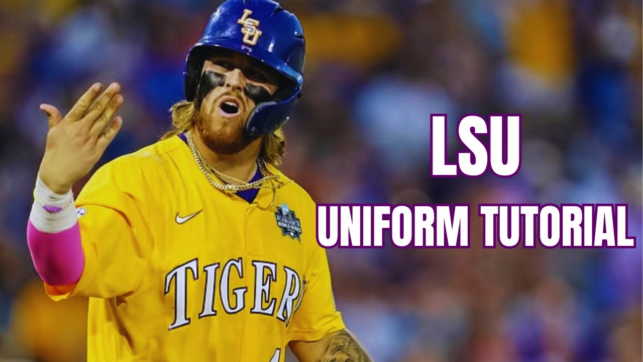 LSU Uniform Tutorial in MLB The Show 21 