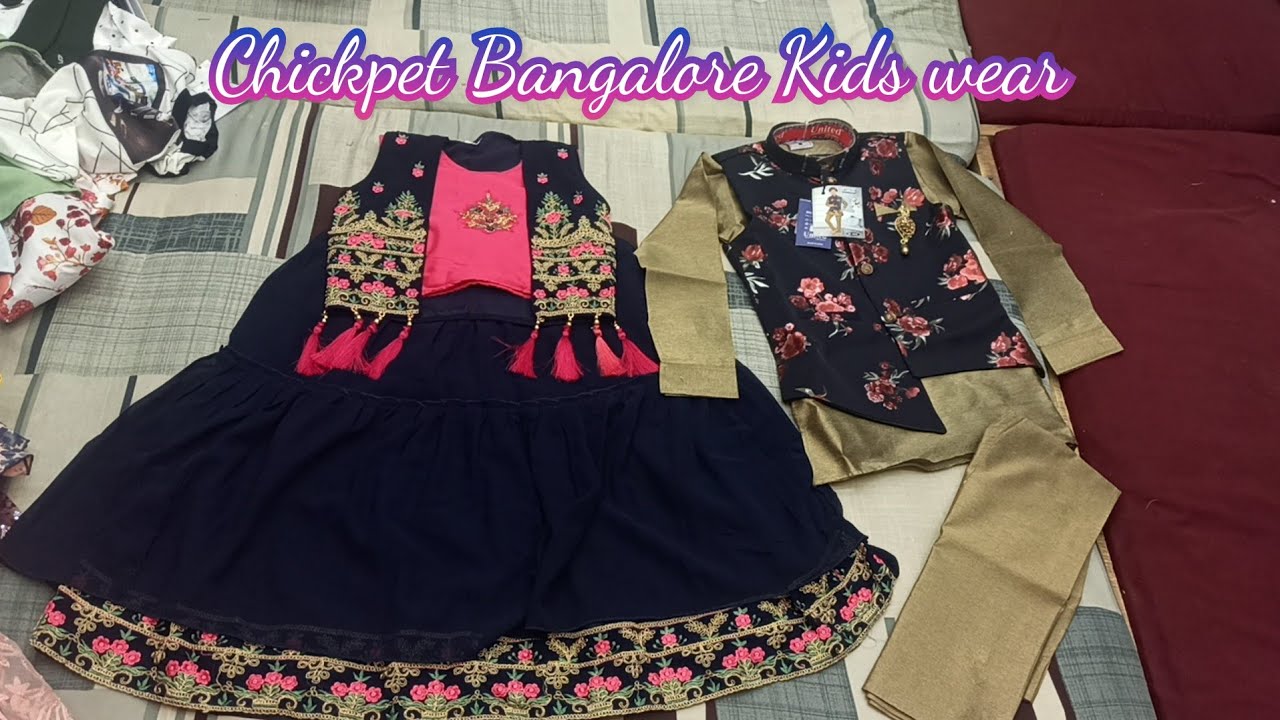Chickpet Bangalore kidswear shopBoys & Girls dressesTraditional