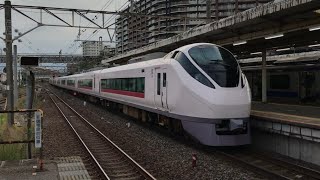E657系K2編成我孫子駅5番線高速通過(空笛.電笛あり)