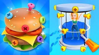 3D Bolt Master vs Screw Master – All Levels Gameplay! (ios Android) screenshot 2