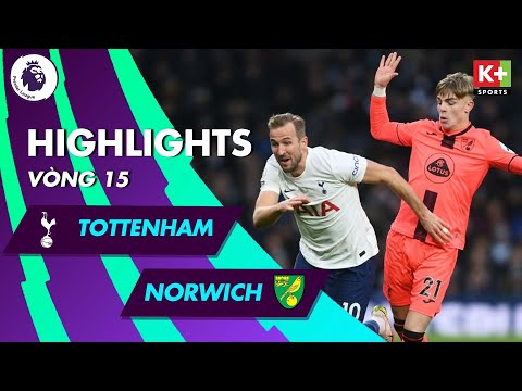 TOTTENHAM - NORWICH | ĐẲNG CẤP BÓNG ĐÁ PHÒNG NGỰ PHẢN CÔNG | NGOẠI HẠNG ANH 2021/2022