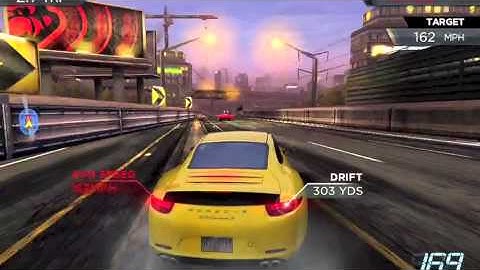 iPad Mini Need For Speed Most Wanted PORSCHE 911 CARRERA S