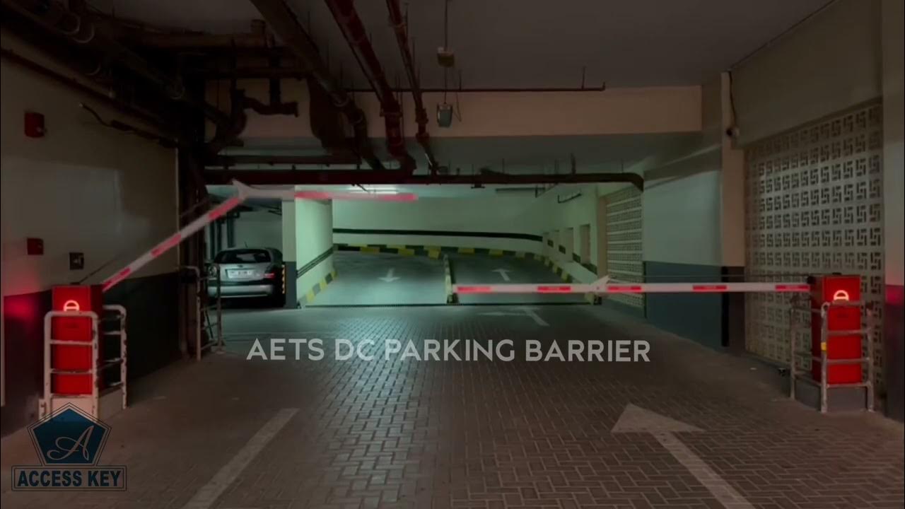 Gate Barrier Dubai AETS DC Barrier Gate YouTube
