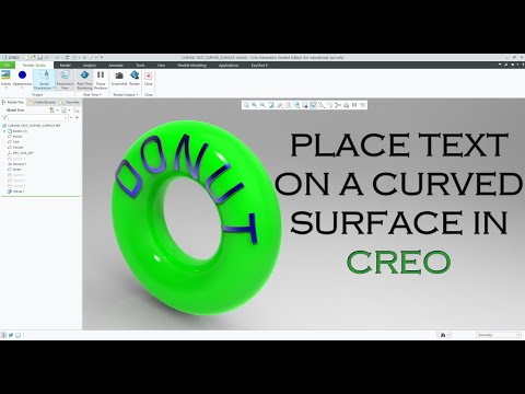 Placing text on