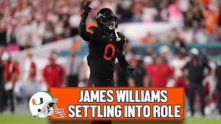 James Williams Reviews Freshman Season Through 7 Games