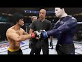 Bruce Lee vs. Michael Myers (EA Sports UFC 2) - CPU vs. CPU