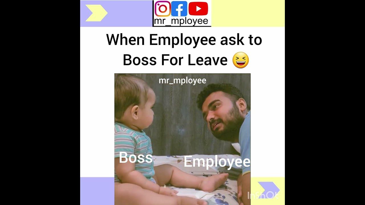 when-employee-ask-to-boss-for-leave-youtube