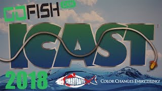 ICast 2018 GoFish Cam, SMART Baits, Fishing Simulator and MORE!!
