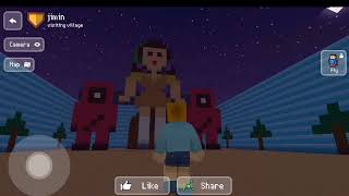 Squid Game Girl in Block Craft 3d. screenshot 4