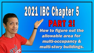 AC 039 - How to figure out the allowable area for multi-occupancy & multi-story buildings.