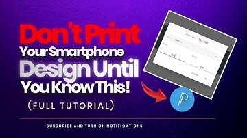 The Best way to print out your smartphone designs || High Quality Print On Pixellab (2025)