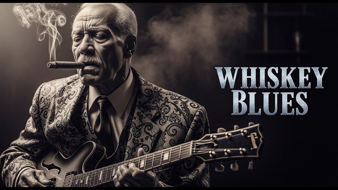 Relaxing Whiskey Blues Rock 🎸 Smooth Melodies for Calm, Stress-Free Moments