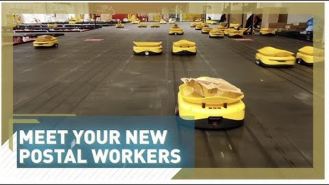 Chinese-made robots are now sorting the mail in Greece