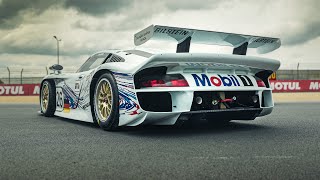 Onboard: Porsche 911 GT1 Racing Le Mans - HQ engine sound