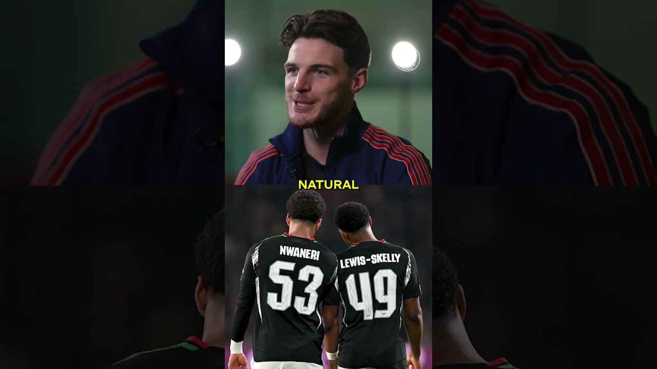 DECLAN RICE. STAYING HUMBLE 😉 