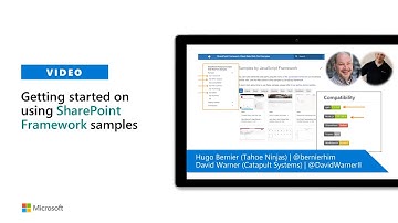 Getting started on using SharePoint Framework samples