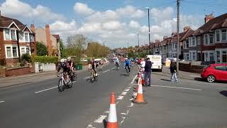 Velo Birmingham passing through Coventry 2019