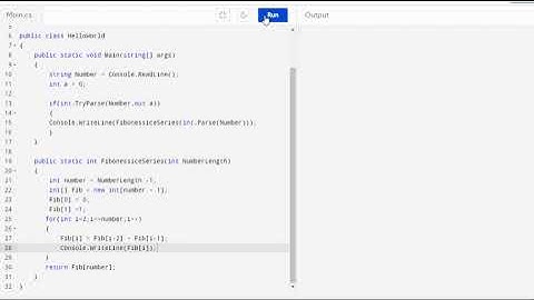 Fibonacci series program in c# without recursion #shorts #technology #csharp #net #aspnetcorewebapi