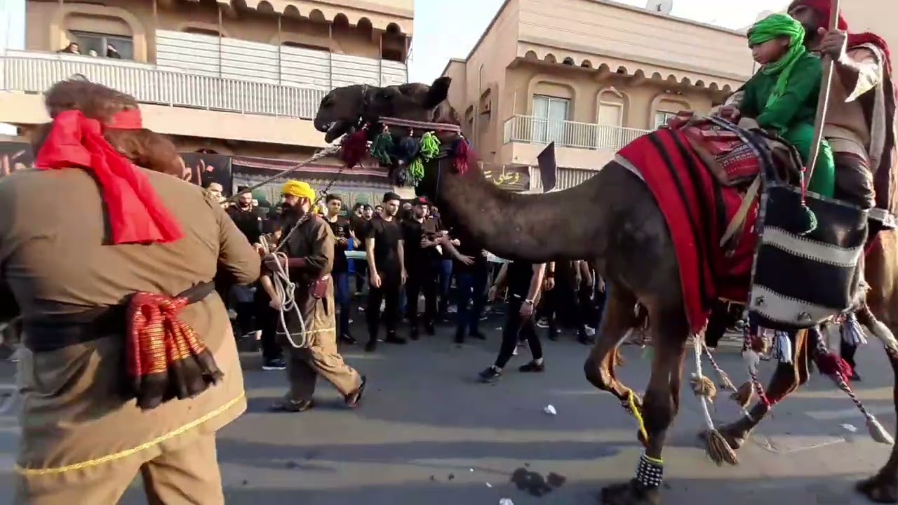موكب عزاء عاشوراء ٢٠٢٢  ماتم سنابس بن زبر وماتم السجاد تصوير مجيد قناطي.