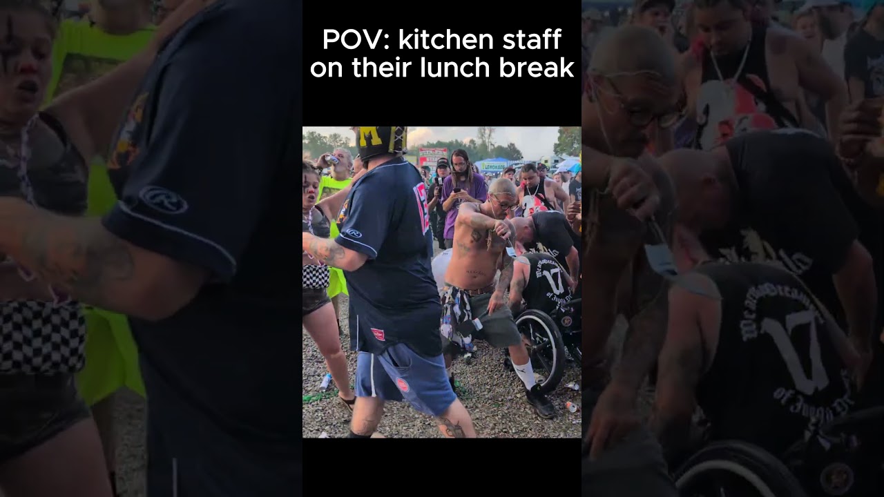 Kitchen Staff Mosh Pit 