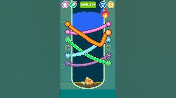 Save The Fish Gameplay Level 210 Shorts Solution and Answer