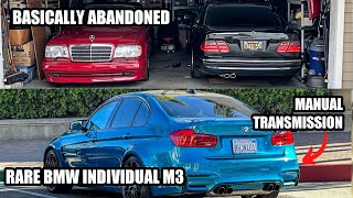 Starting My Cars For The First Time In A Month + A Rare Spec BMW F80 M3 Individual Atlantis Blue