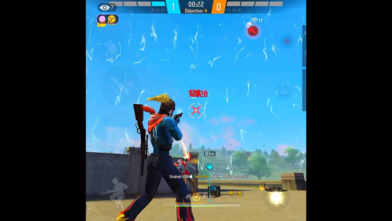 SHAHEK FF AURA 🗿☠️ #shortsfeed #freefire #tondegamer #shahekff