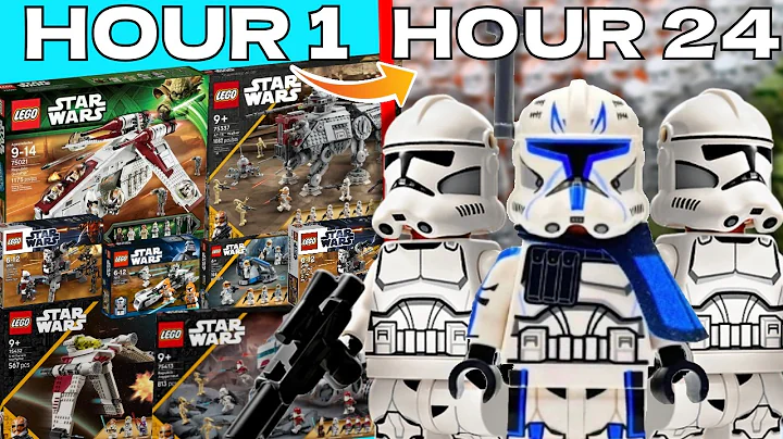 I Built The BIGGEST LEGO Star Wars Clone Army In 24 Hours...
