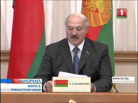 А.Лукашенко об итогах переговоров лидеров Украины, ТС и Евросоюза в Минске 26.08.2014