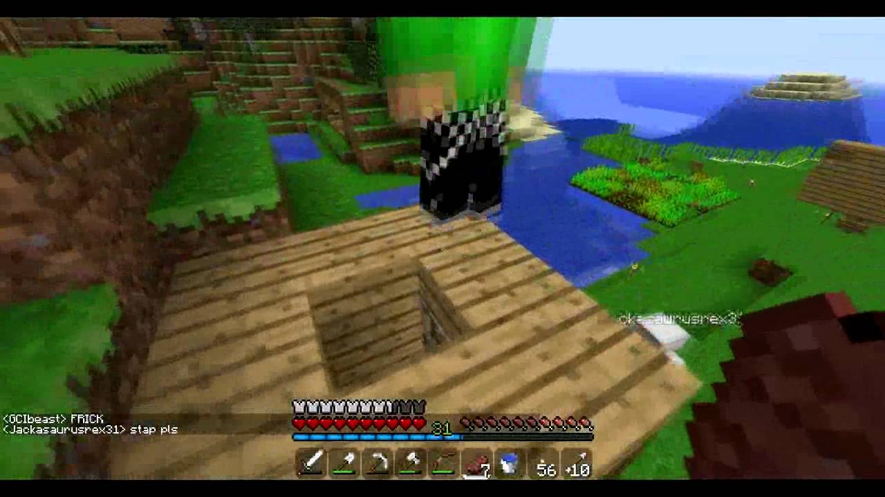 JuxCraft Jr. Funny Moments - E001 "Stuck In The Chicken Farm..." ft. B0ssGaming