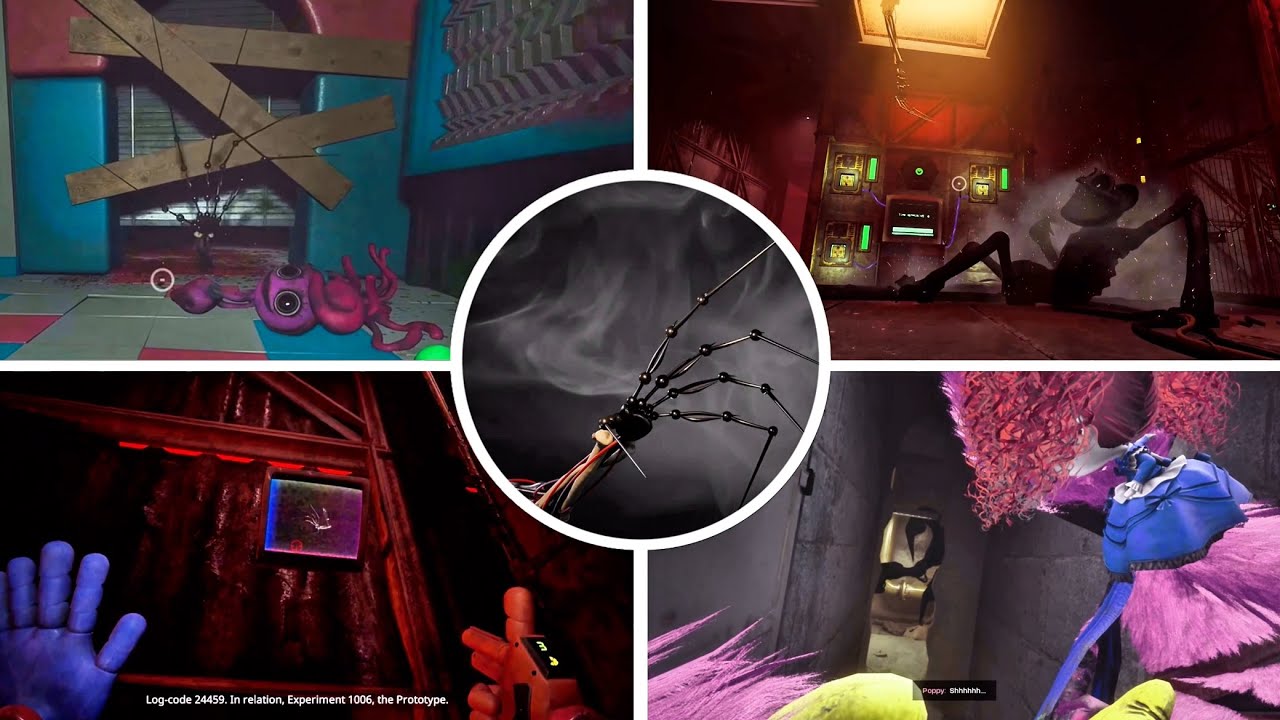 Prototype Fun Tim's All of The Prototype's Moments & Cutscenes || Poppy Playtime - YouTube