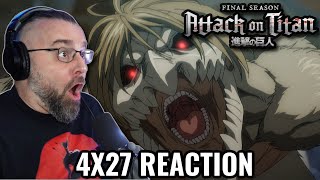 ATTACK ON TITAN 4X27 REACTION ''Retrospective'' Shingeki No Kyojin