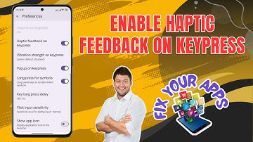 How to Enable Haptic Feedback on Keypress From the Keyboard