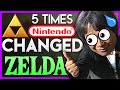 5 Times Nintendo CHANGED Zelda (And WHY!) 1986-2020