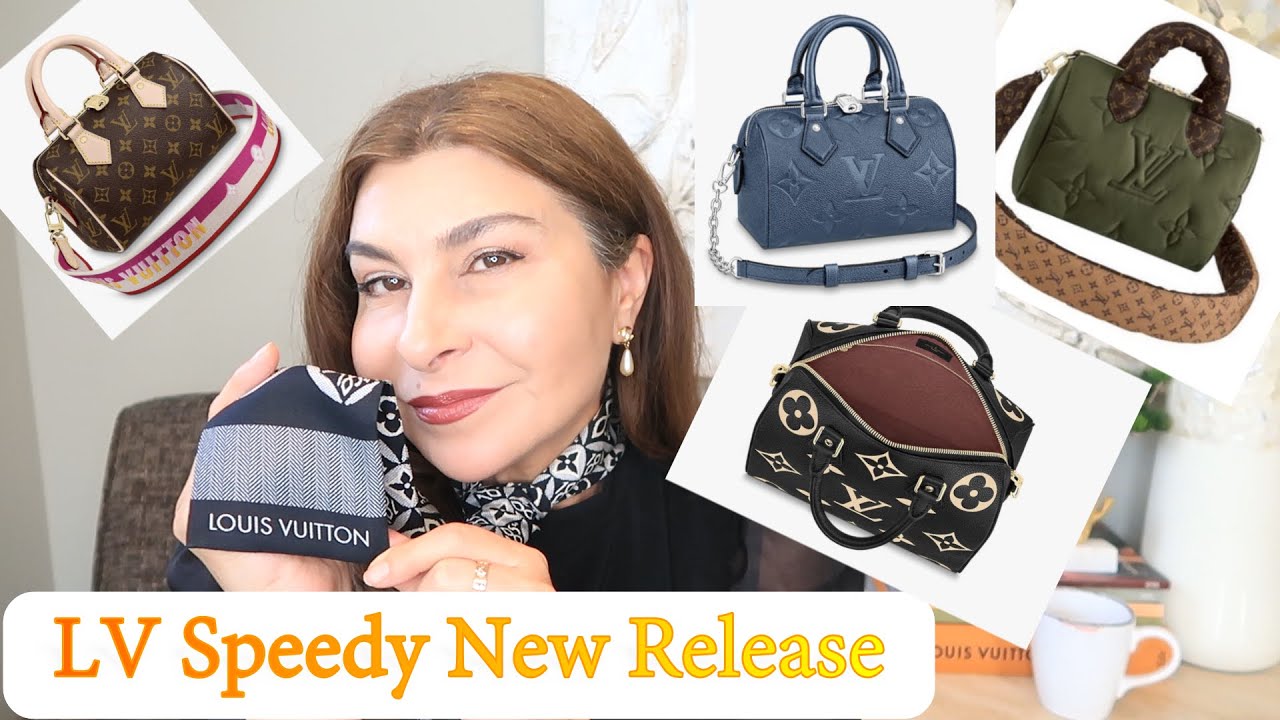 Louis Vuitton LV New Speedy Releases 2021