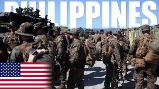 Hundreds of U.S. Marines Forces & Philippines Armed Forces Joint Recon Raid, Casevac & Combat drill