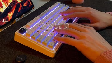 Cozy ASMR ~ Relaxing Keyboard Typing for Study & Sleep