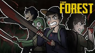 THE GANG PLAYS THE FOREST | ft. Jihi, Kyle, Chrono & meeeows