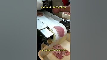How Automatic Meat Slicer Works | Commercial Meat Slicing Machine