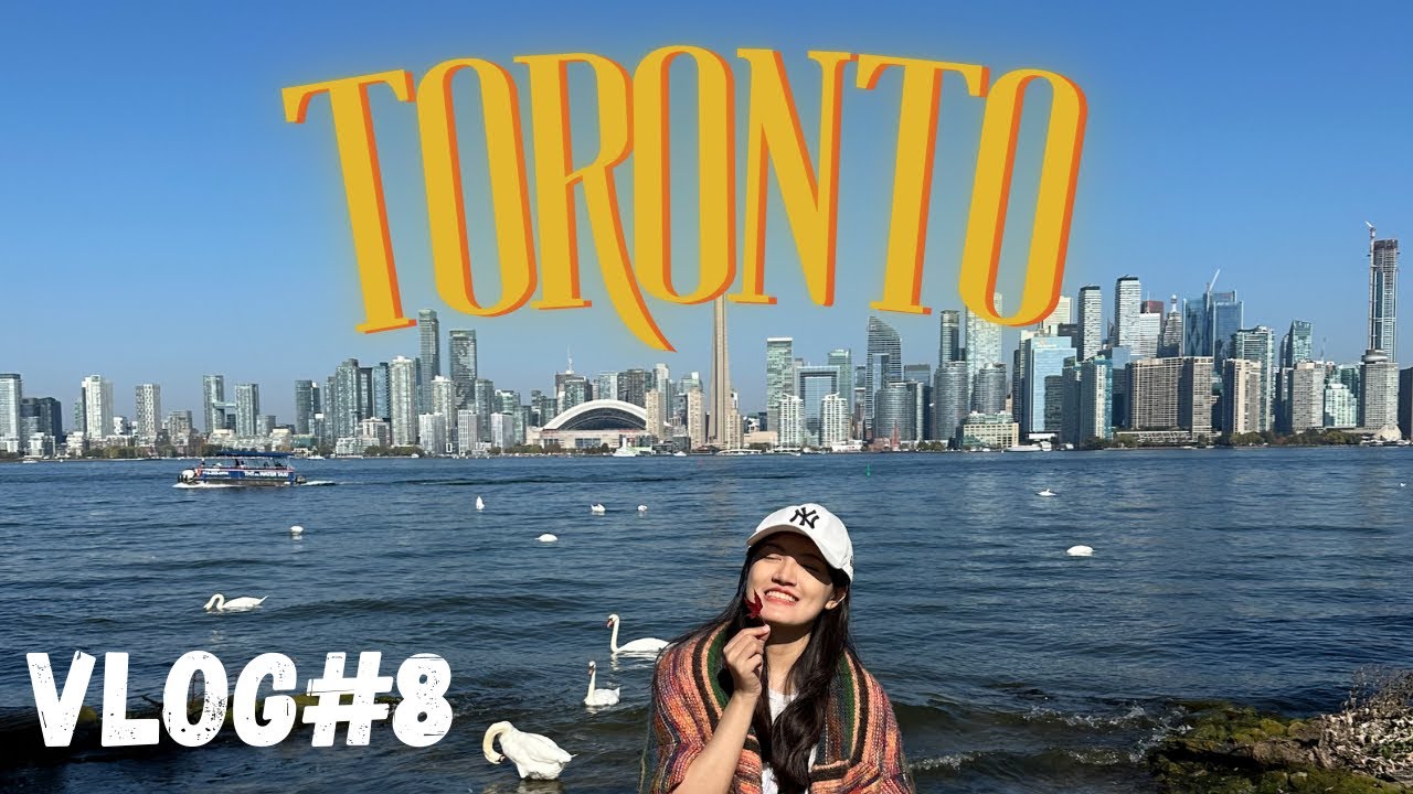 加拿大多倫多一日遊VLOG🇨🇦湖心島海岸漫步＋市中心 City Walk 