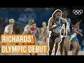 Sanya Richards' first Olympic Race 👟