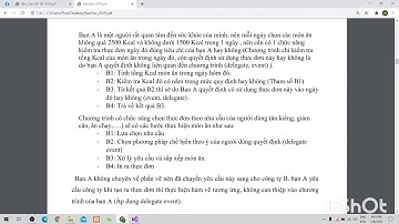 Báo cáo đề tài cuối kỳ môn lập trình hướng đối tượng - Quản lý thực đơn hằng ngày của một người