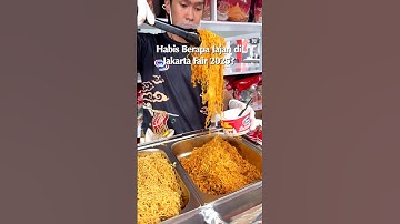 Habis berapa jajan di Jakarta Fair Kemayoran 2025? #jakartafair2025 #jakartafair #prj #prj2025