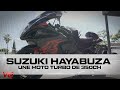 On teste la suzuki hayabusa  une moto turbo de 350ch rien que a 